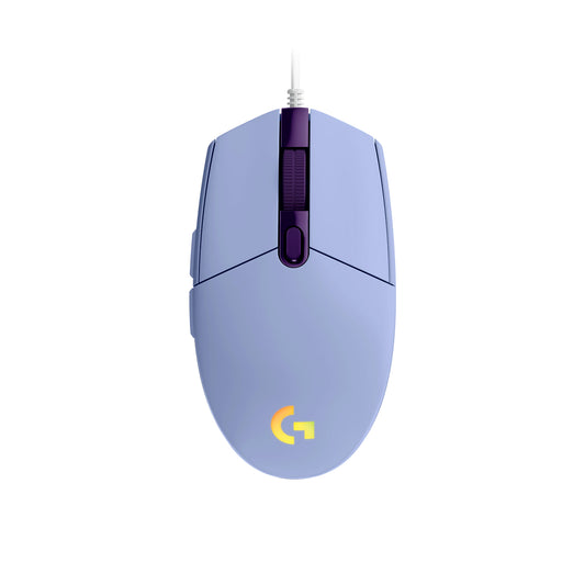 Mouse De Juego Logitech G Series Lightsync G203 Lila