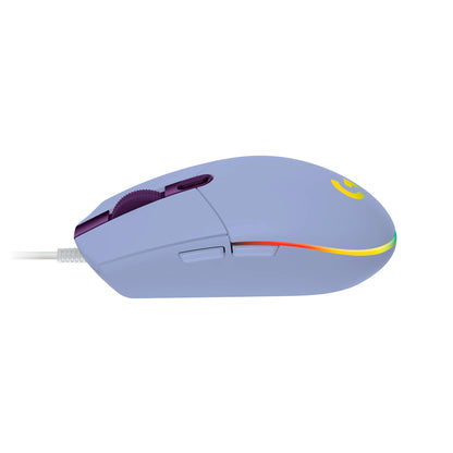 Mouse De Juego Logitech G Series Lightsync G203 Lila