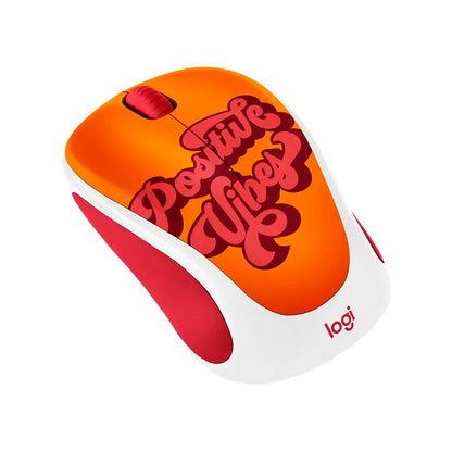 Mouse Logitech M317c - Inalámbrico - Usb - Positive Vibes