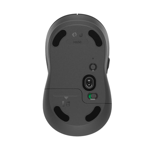 Mouse Logtiech Signature M650 Inalámbrico Negro