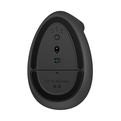 Mouse Vertical Inalámbrico Logitech Serie Ergo Lift Grafito