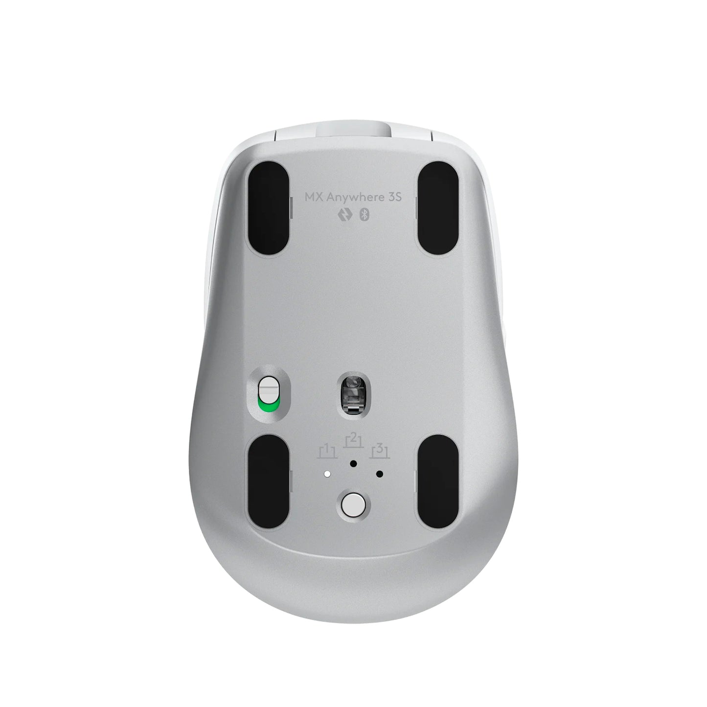 Mouse inalámbrico Logitech MX ANYWHERE 3S Recargable Gris