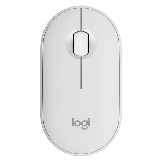 Mouse Logitech Pebble M350s Inalámbrico Bluetooth Usb Blanco