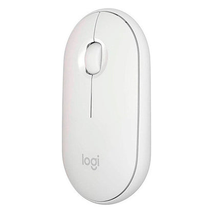 Mouse Logitech Pebble M350s Inalámbrico Bluetooth Usb Blanco
