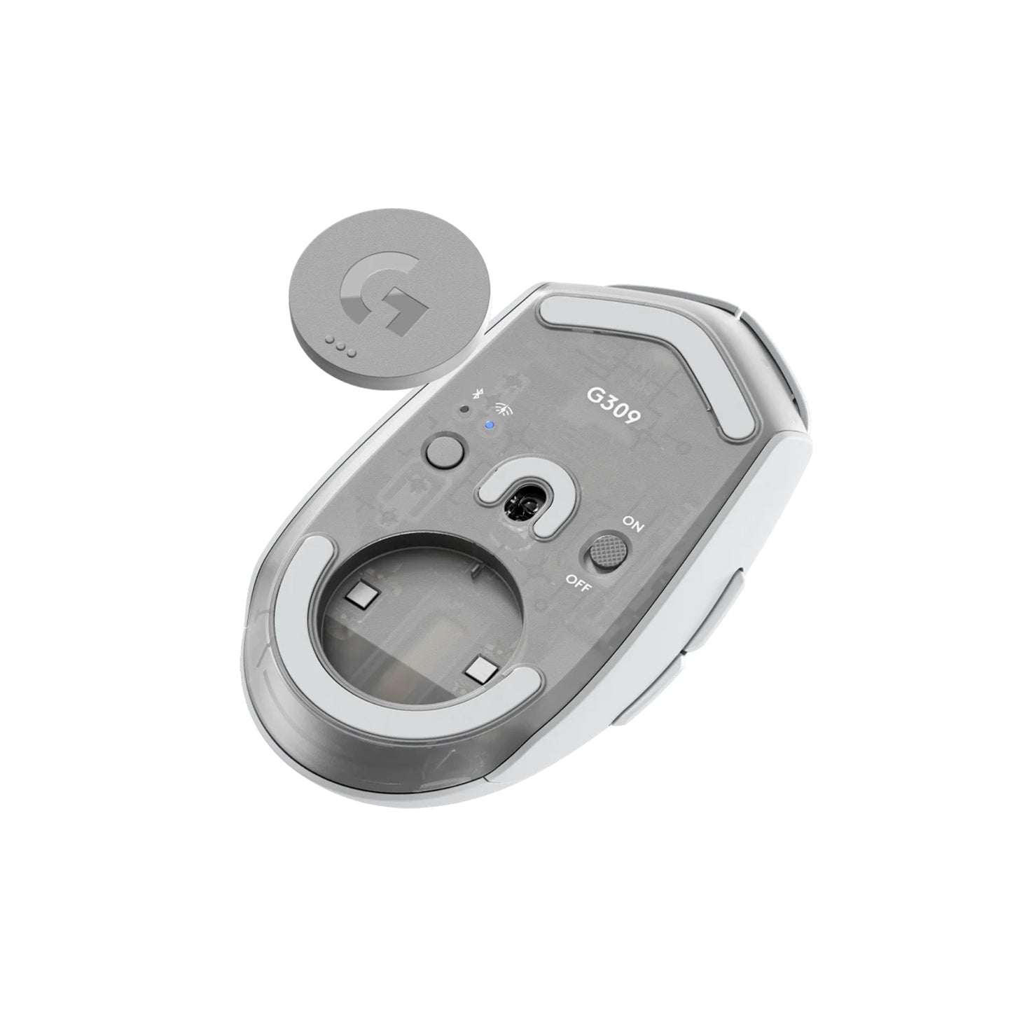 Mouse Gamer Logitech G G309 LIGHTSPEED HERO Bluetooth Blanco