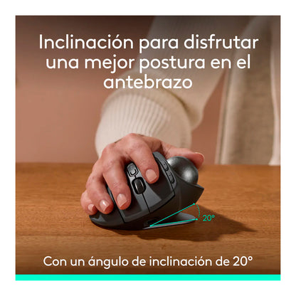 Mouse Inalambrico Logitech Mx Ergo S Recargable Unifying