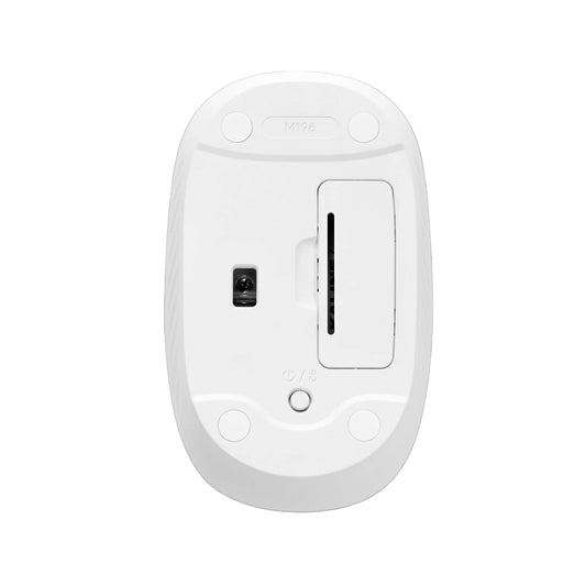 Mouse Logitech M196 Inalámbrico Bluetooth Blanco