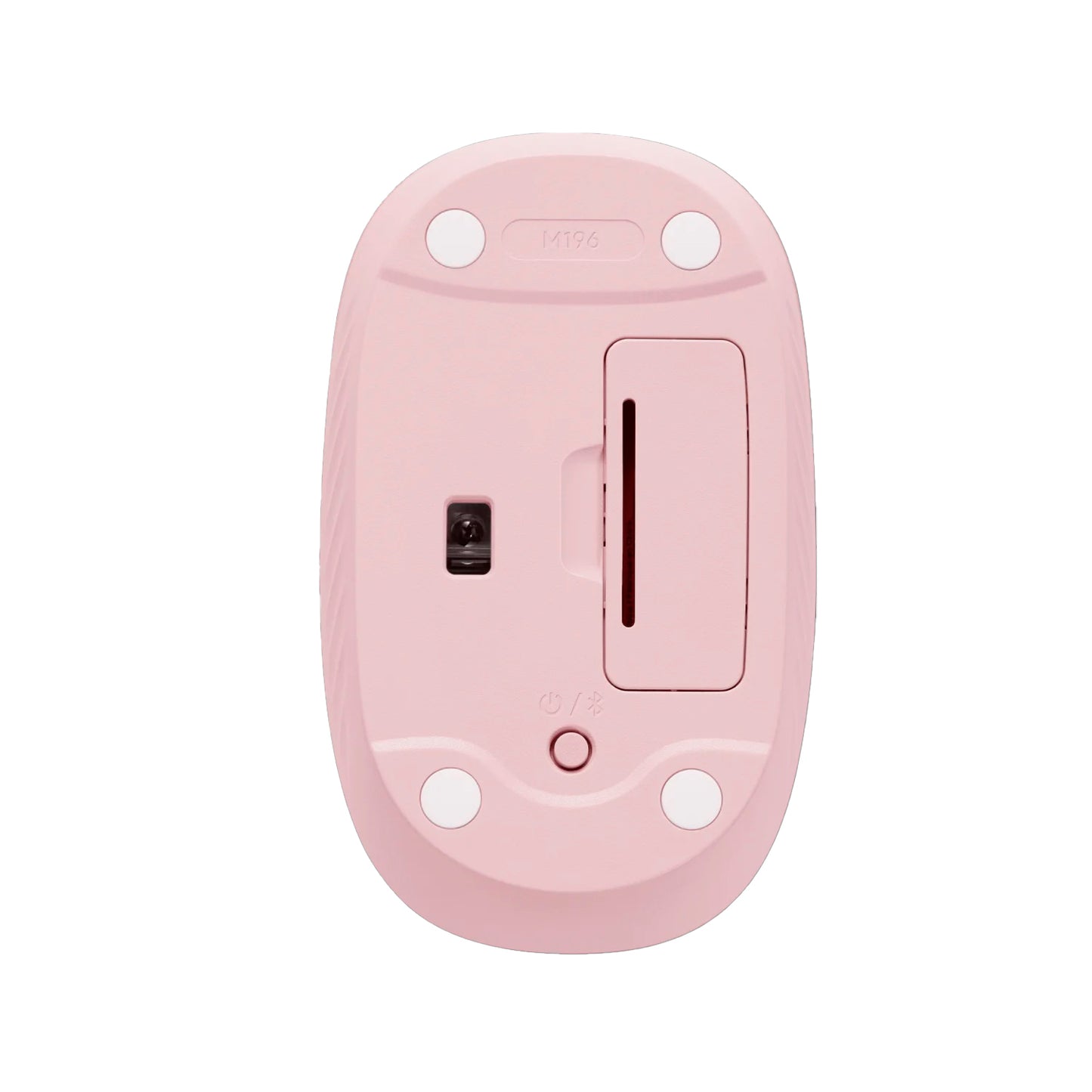 Mouse Logitech M196 Inalámbrico Bluetooth Rosado