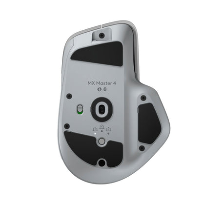 Mouse Logitech MX Master 4 Inalámbrico Bluetooth - Gris