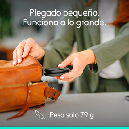 Mouse logitech Mobi Fold Inalámbrico con Diseño Plegable