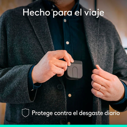 Mouse logitech Mobi Fold Inalámbrico con Diseño Plegable