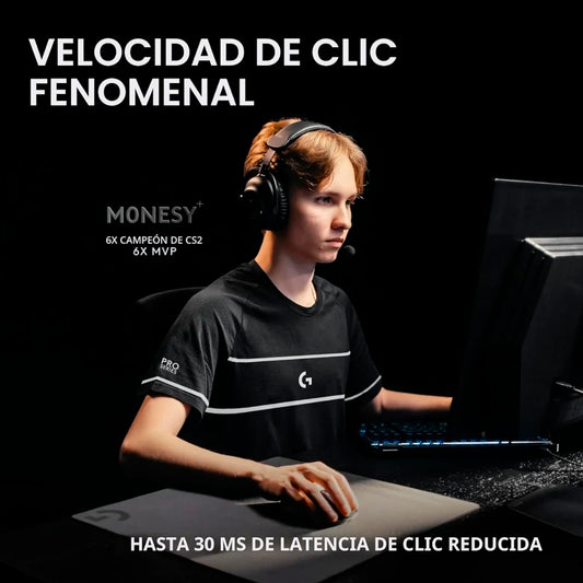 Mouse Gamer Logitech G PRO X2 SUPERSTRIKE Inalámbrico