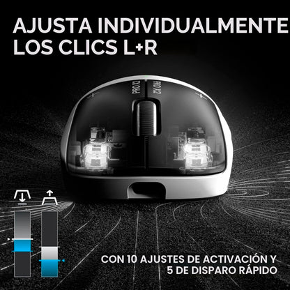 Mouse Gamer Logitech G PRO X2 SUPERSTRIKE Inalámbrico