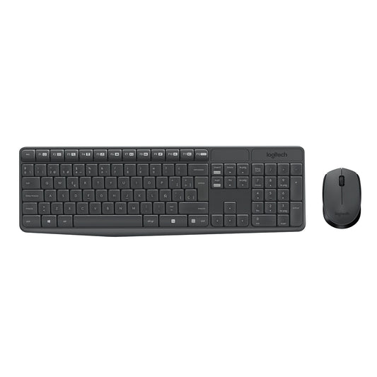 Logitech Mk235 Combo Teclado + Mouse 1 Año De Garantia
