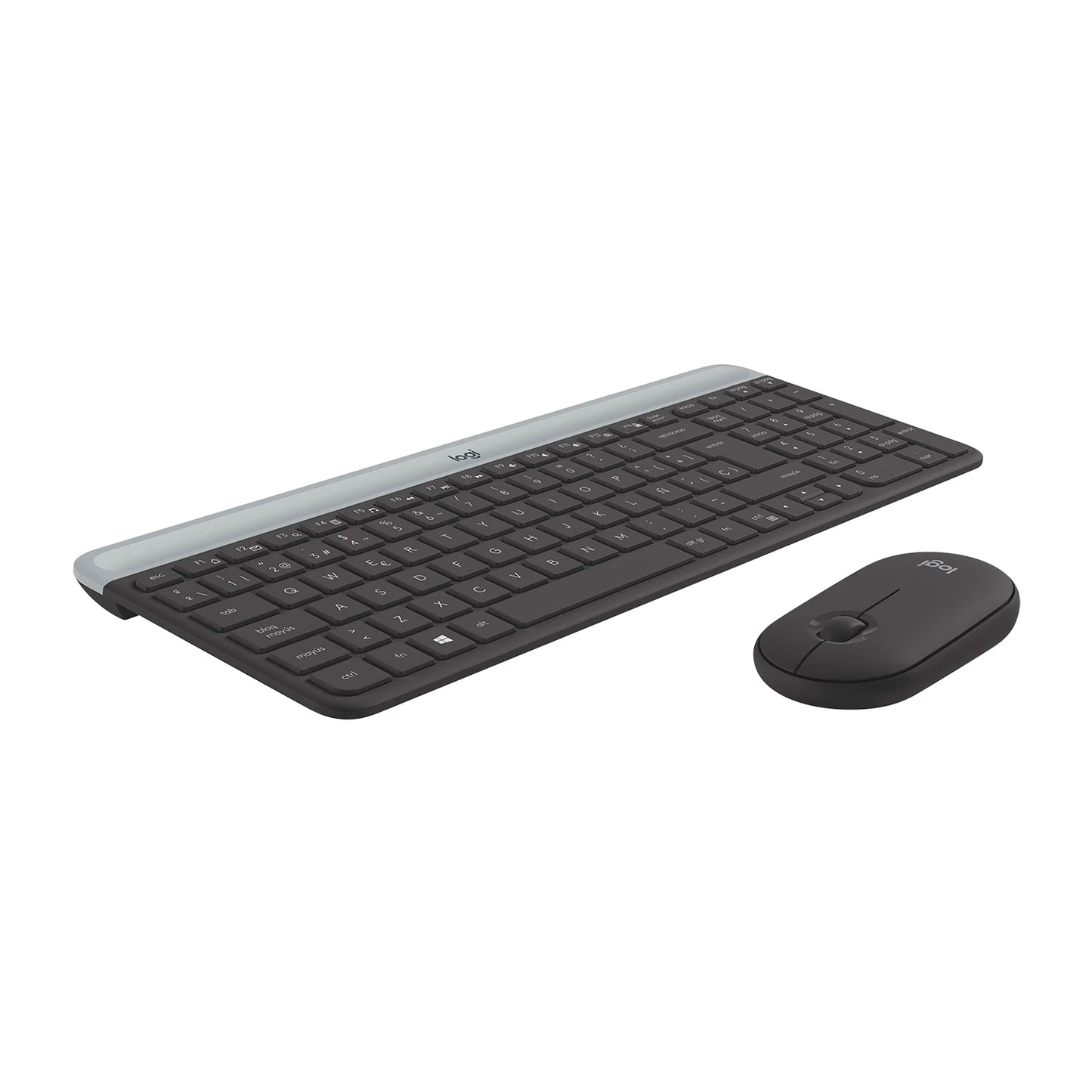 Combo Teclado y Mouse Logitech MK470 Slim inalámbricos Negro