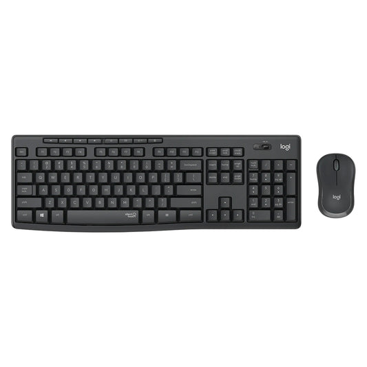 Combo Logitech teclado y mouse MK295 Inalámbrico Silent