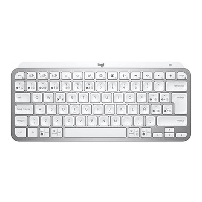 Teclado Logitech Mx Keys Mini Bluetooth Backlight - Gris