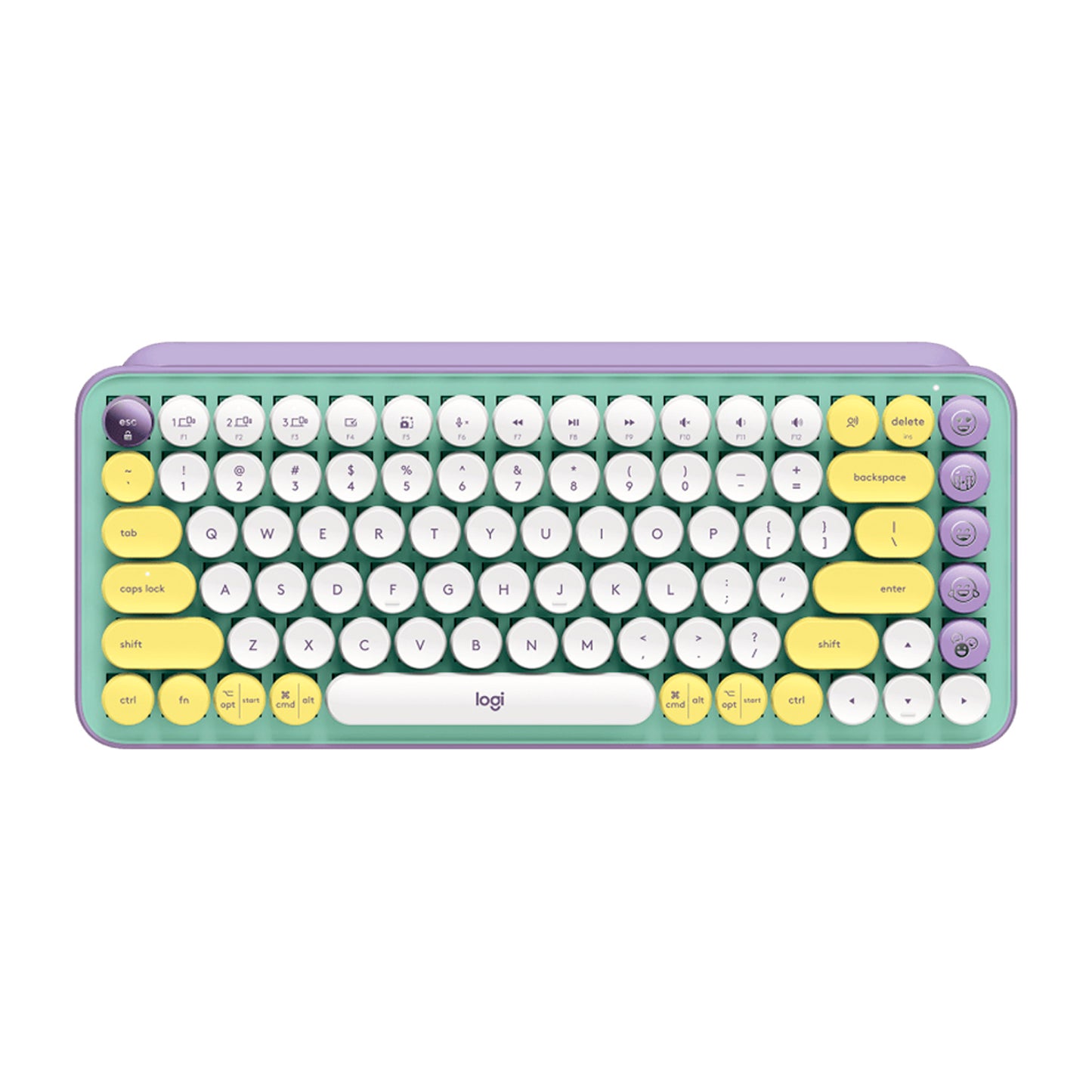 Logitech Teclado Inalámbrico Pop Keys Emoji Personalizables