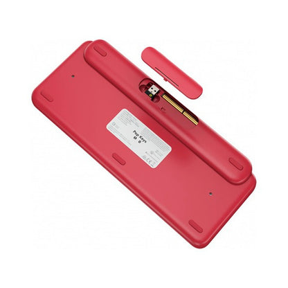 Teclado Bluetooth Logitech Pop Keys Emoji Color Heartbreaker