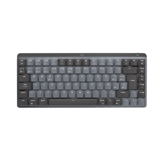 Teclado Bluetooth Logitech Mx Mechanical Mini Recargable Esp