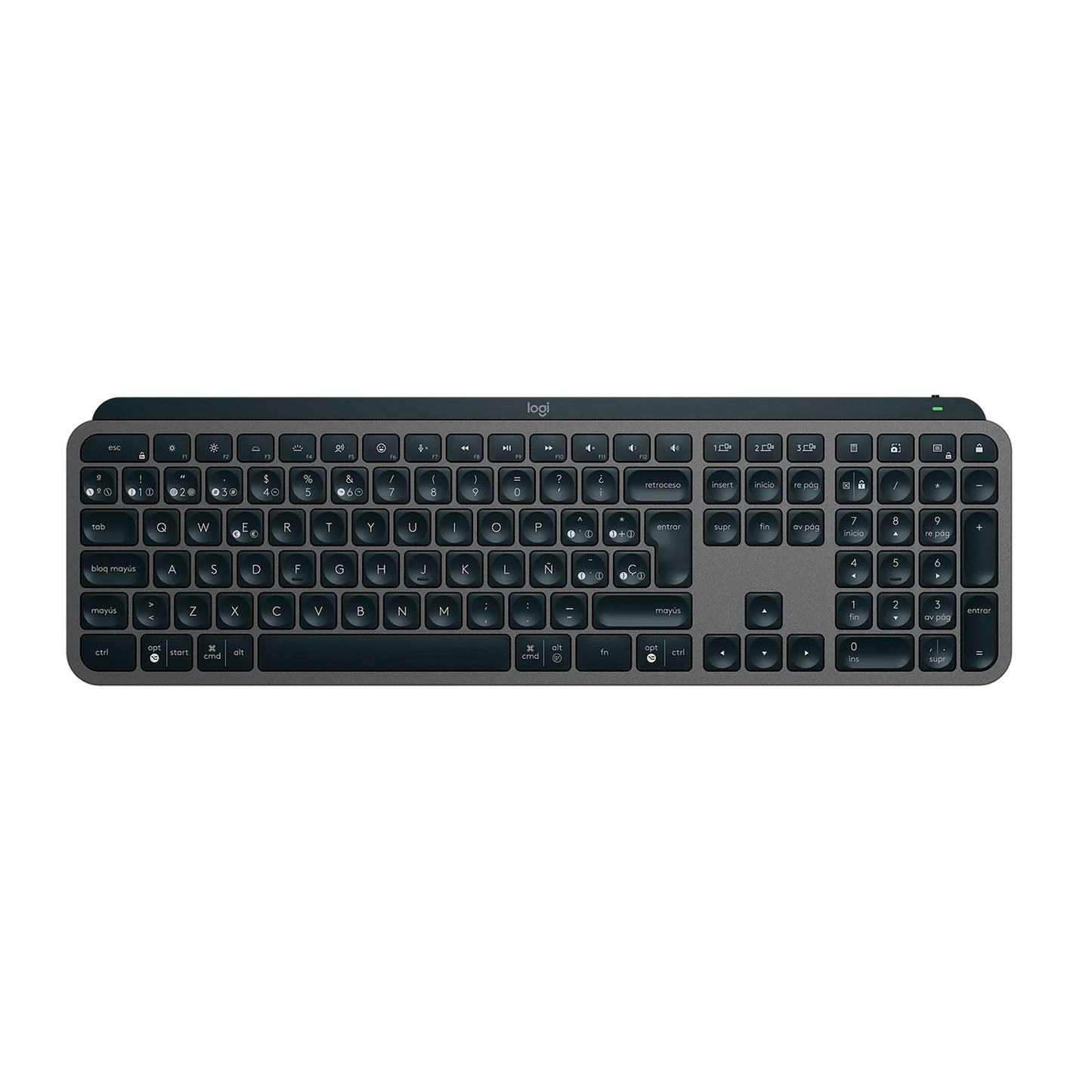 Teclado Bluetooth Logitech Master Series Mx Keys S Español