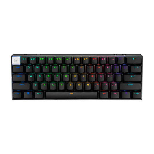 Teclado Gaming Logitech Pro X 60 LIGHTSYNC 60% RGB - Negro