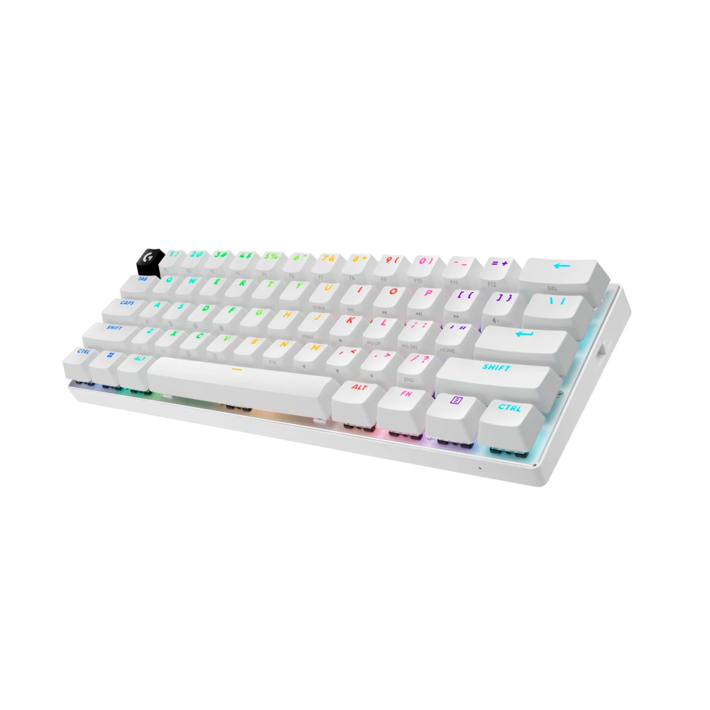 Teclado Gaming Logitech Pro X 60 LIGHTSYNC 60% RGB - Blanco