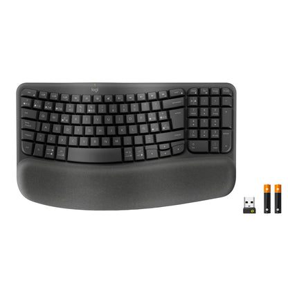 Teclado Logitech Wave Keys BUSINESS Inalámbrico Bt / Bolt