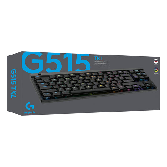Teclado Inalámbrico Logitech G G515 Gamer LIGHTSPEED RGB TKL