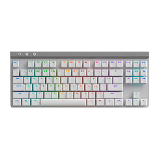 Teclado Gaming Logitech G515 LIGHTSPEED TKL RGB - Blanco