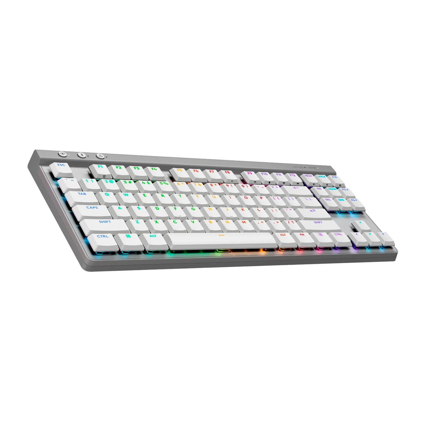 Teclado Gaming Logitech G515 LIGHTSPEED TKL RGB - Blanco