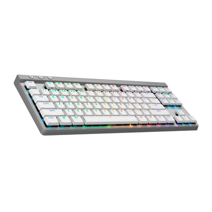 Teclado Gaming Logitech G515 LIGHTSPEED TKL RGB - Blanco