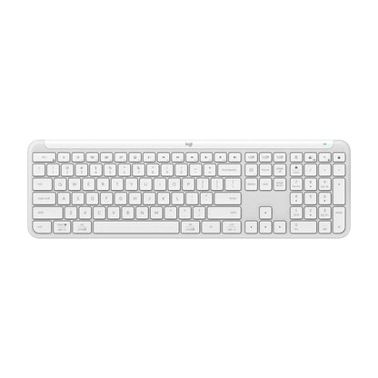 Teclado Inalámbrico Logitech Slim K950 Bluetooth - Blanco