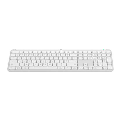 Teclado Inalámbrico Logitech Slim K950 Bluetooth - Blanco