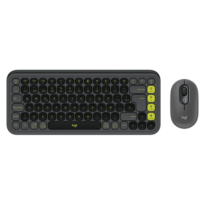 Combo Teclado y Mouse Logitech Pop Icon Grafito