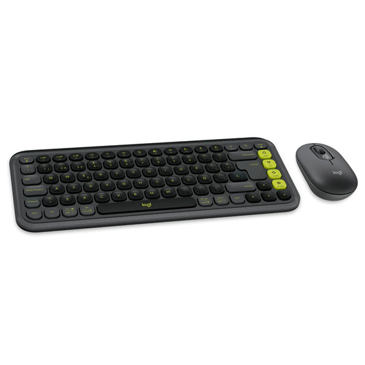 Combo Teclado y Mouse Logitech Pop Icon Grafito