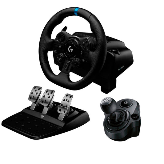 Logitech G923, Volante Timón Trueforce, Ps4 Ps5 Pc + Palanca