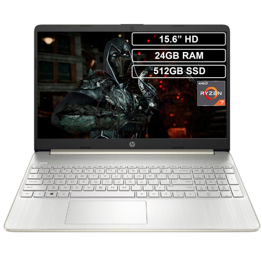 Portátil HP 15-ef2525la Ryzen 7 5700U 24GB 512GB HD 15.6”