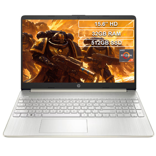 Portátil HP 15-ef2525la Ryzen 7 5700U 32GB 512GB HD 15.6”