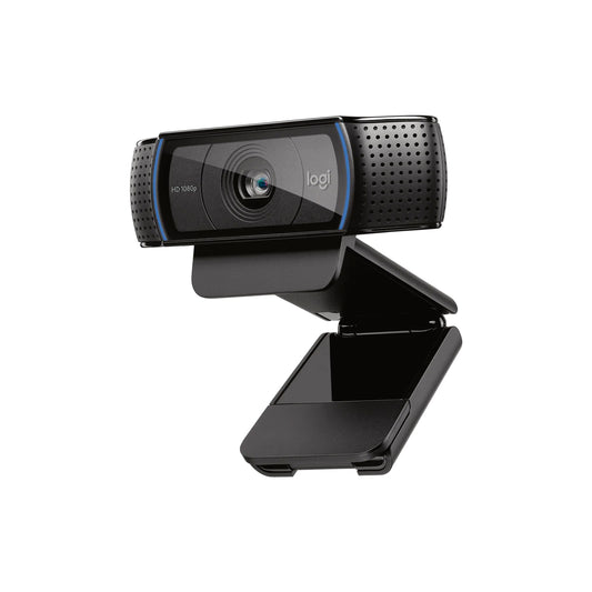 Cámara Web Logitech C920 HD Pro 1080p con audio estéreo