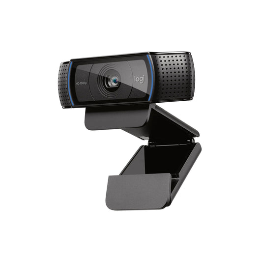 Cámara Web Logitech C920 HD Pro 1080p con audio estéreo