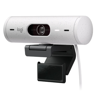 Cámara Web Logitech Brio 500 Full Hd 1080p Webcam - Balnco