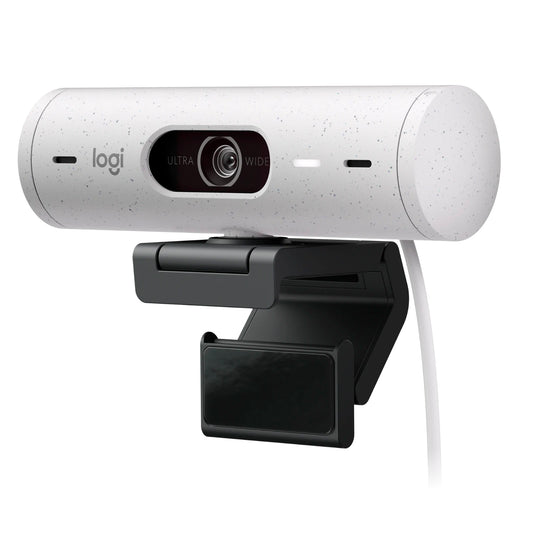 Cámara Web Logitech Brio 500 Full Hd 1080p Webcam - Balnco
