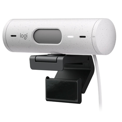 Cámara Web Logitech Brio 500 Full Hd 1080p Webcam - Balnco