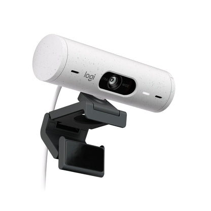 Cámara Web Logitech Brio 500 Full Hd 1080p Webcam - Balnco