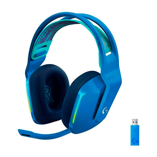 Logitech G733 Diadema Gamer Inalámbrica Rgb Usb Azul