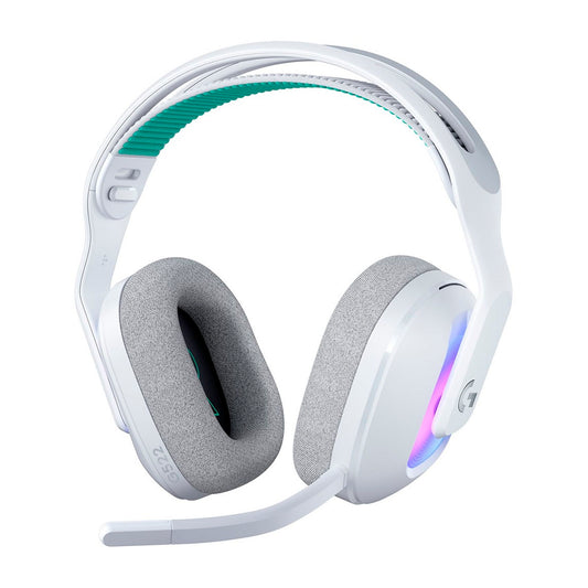 Diadema Gamer Logitech G522 inalámbrica LIGHTSYNC RGB Blanca
