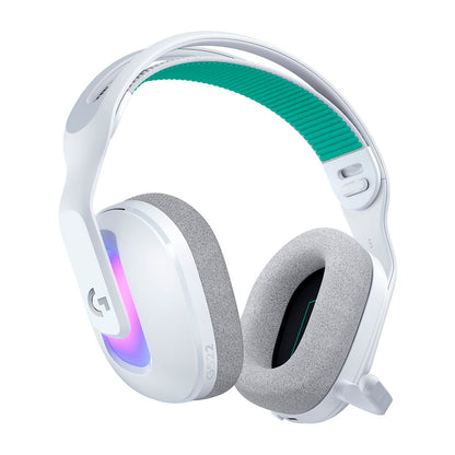 Diadema Gamer Logitech G522 inalámbrica LIGHTSYNC RGB Blanca
