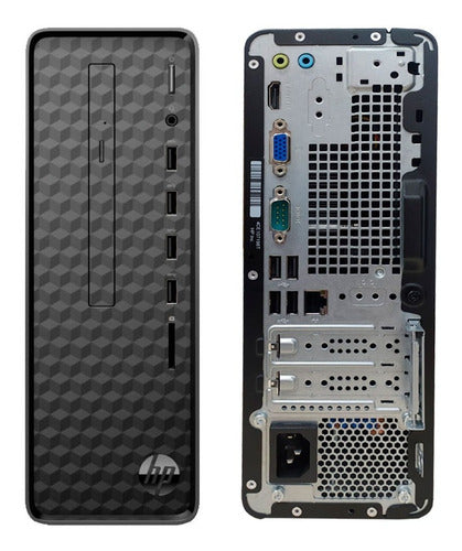Computador Hp Core I3 10gen 8gb 512gb Slim + Monitor De 21.5