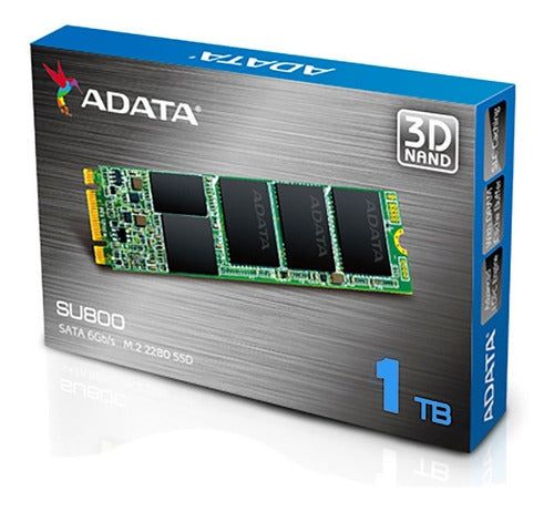 Disco De Estado Solido Ssd 1 Tb 1000gb M2 Adata Su800 1 Tera